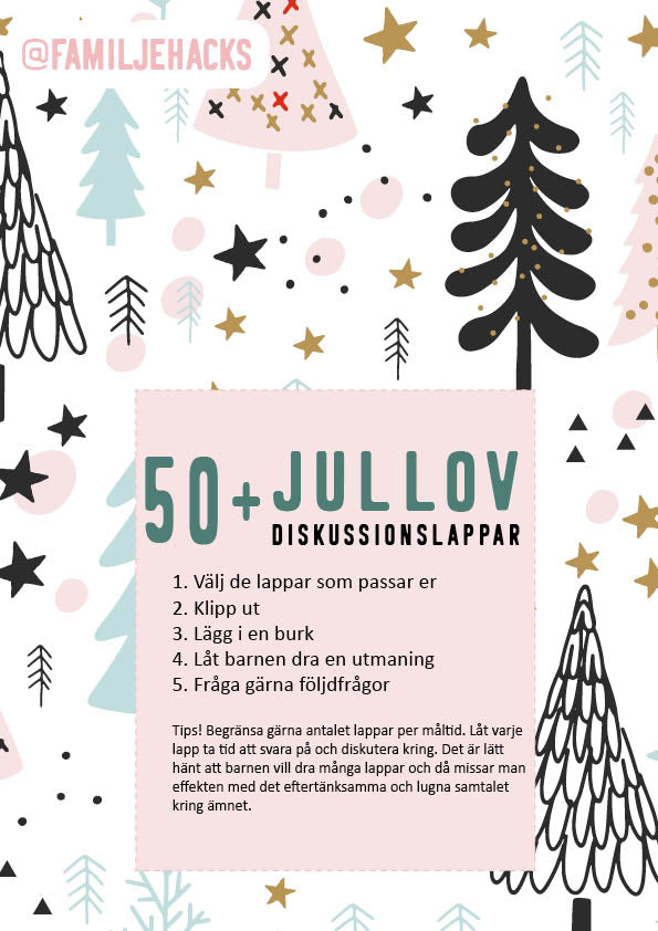 Diskussionslappar💥Storpack!💥 över 500 st (PDF-format)