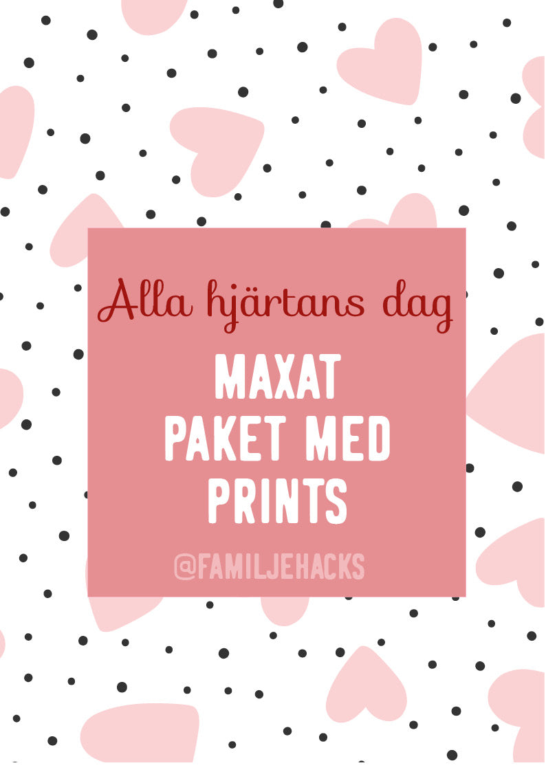 Alla Hjärtans Dag 💥Storpack!💥 (PDF-format)