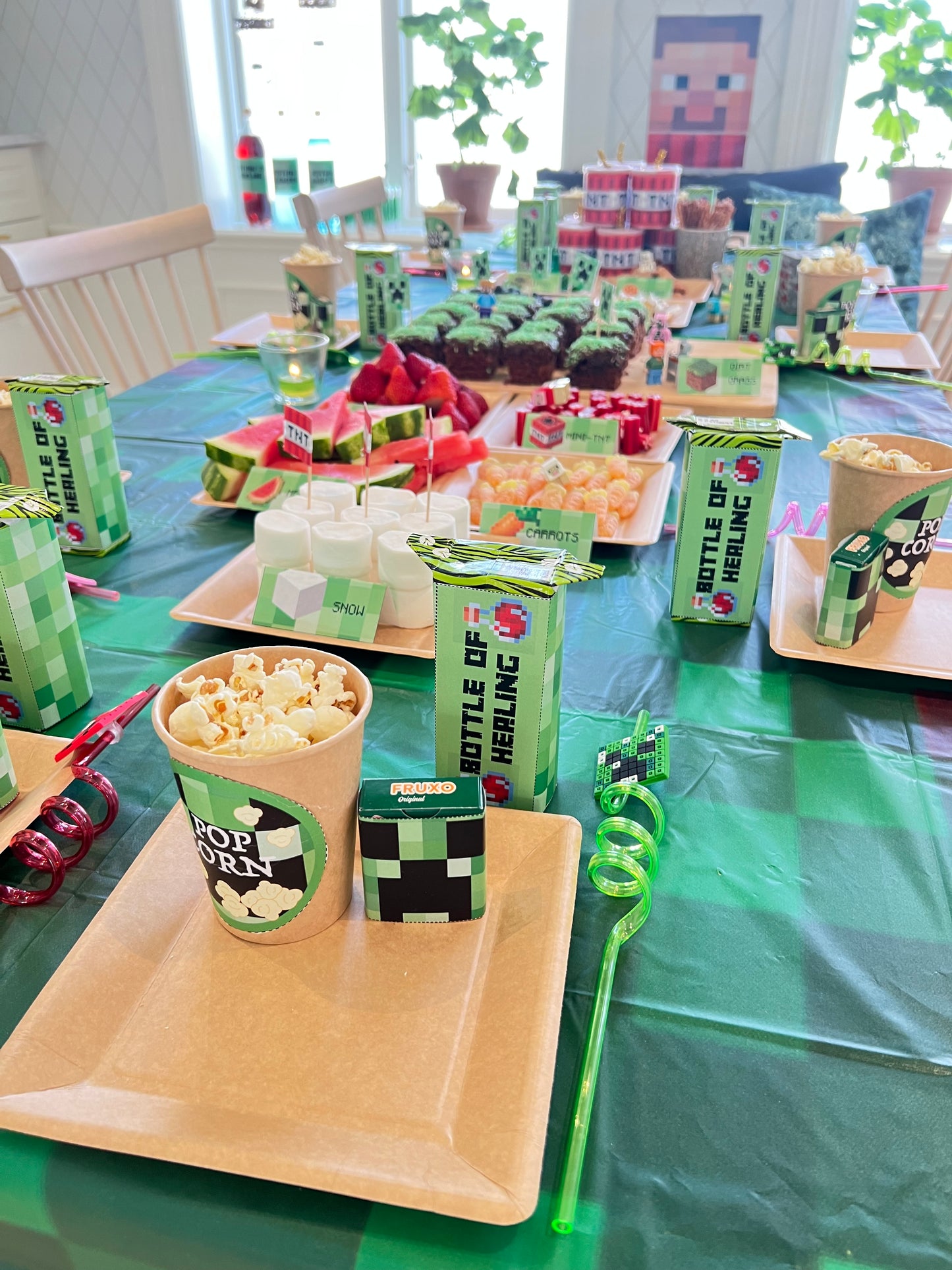 Prints för temakalas: Minecraft (PDF-format)