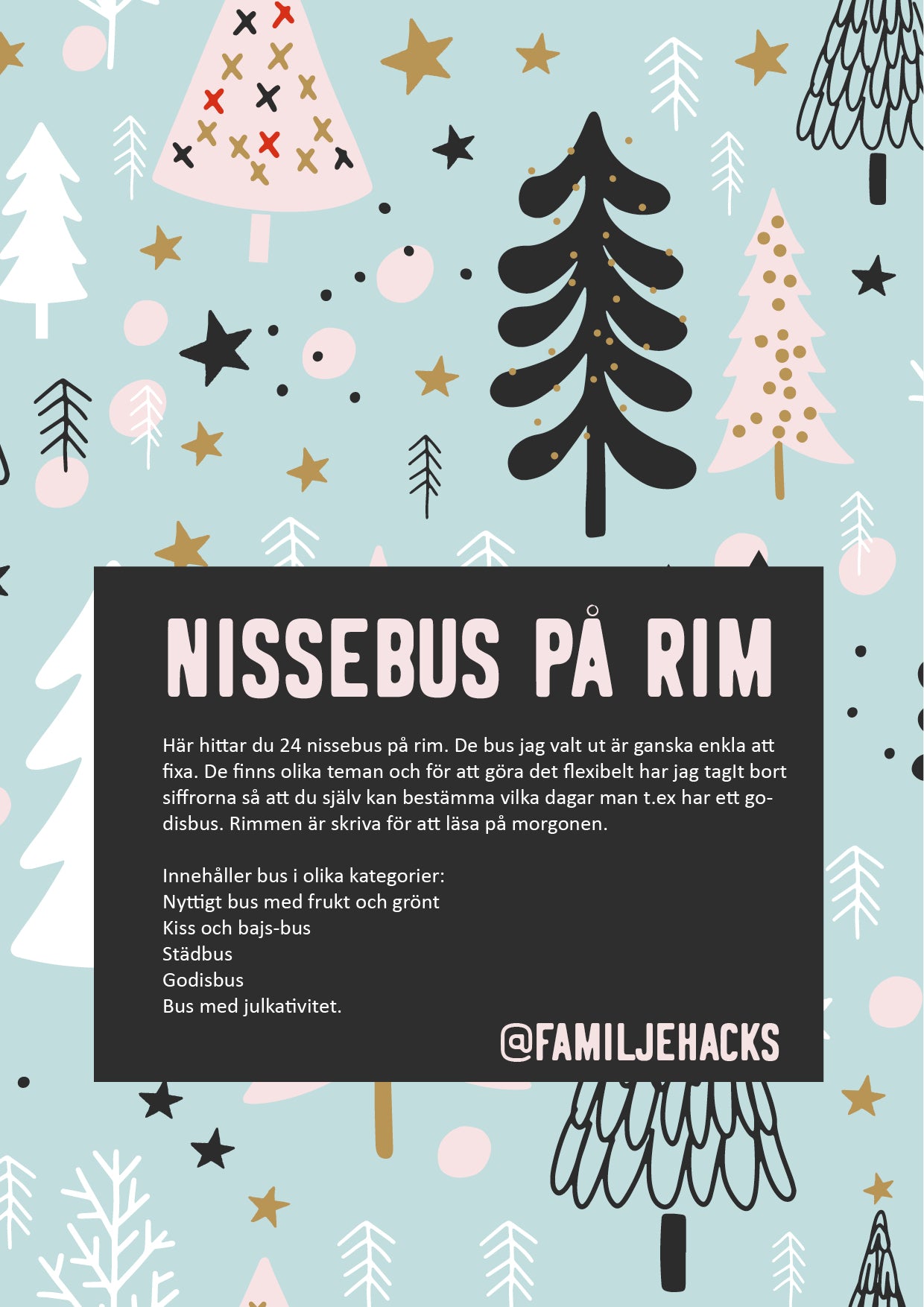 JUL & ADVENT 💥Storpack!💥 (PDF-format)