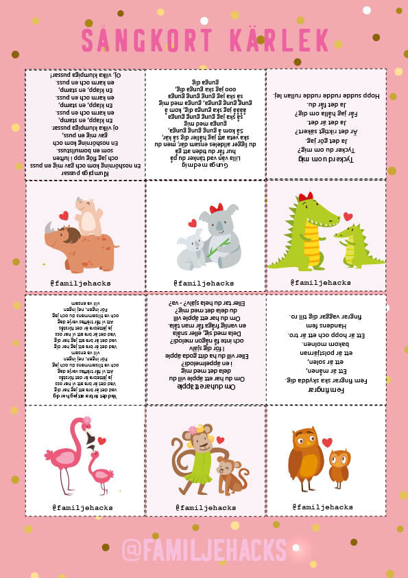 Alla HjĂ€rtans Dag đ„Storpack!đ„ (PDF-format)