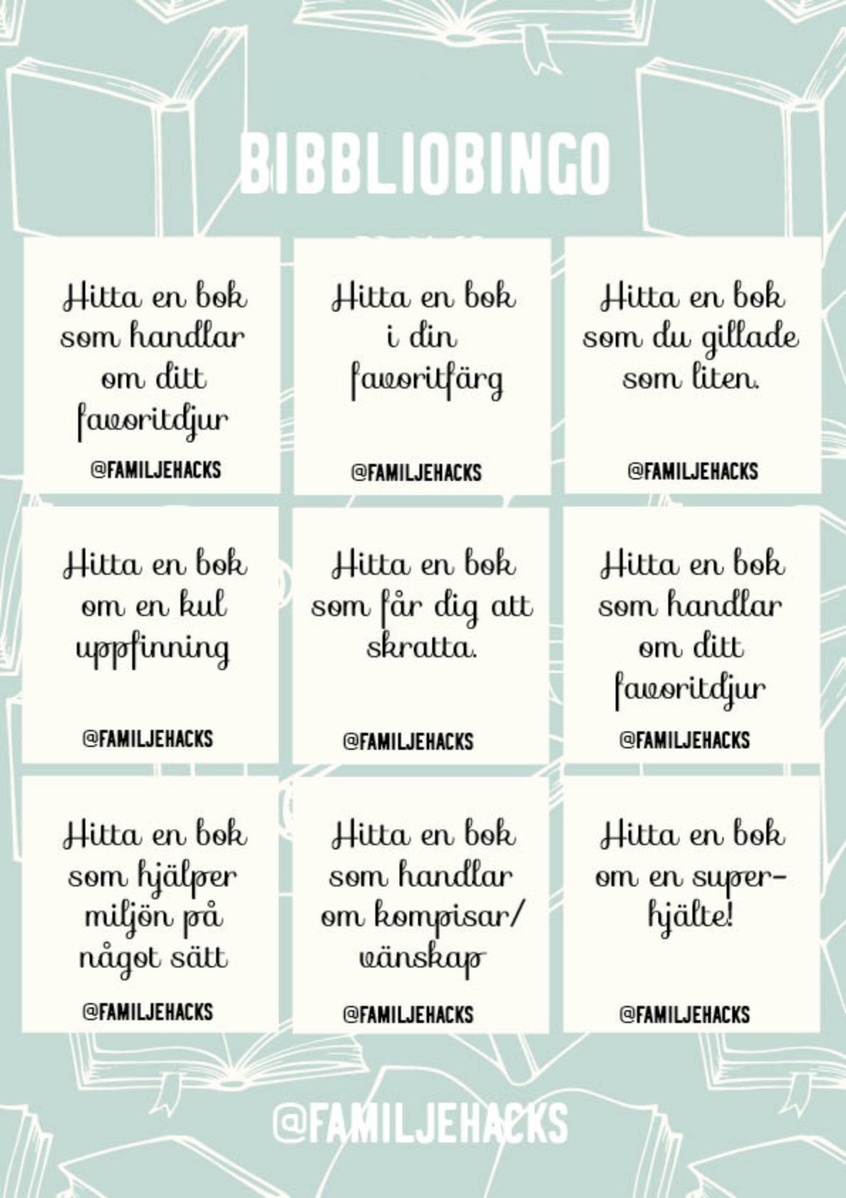 Bingo: Bibblan