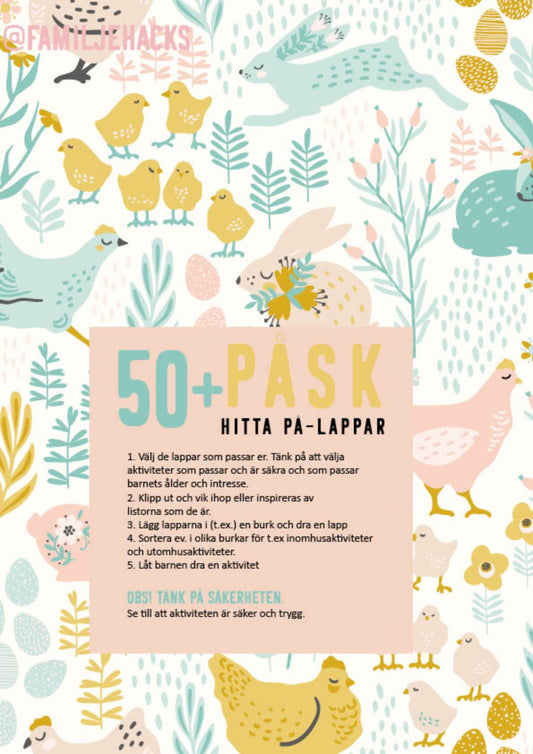 Hitta på-lappar: Påsk