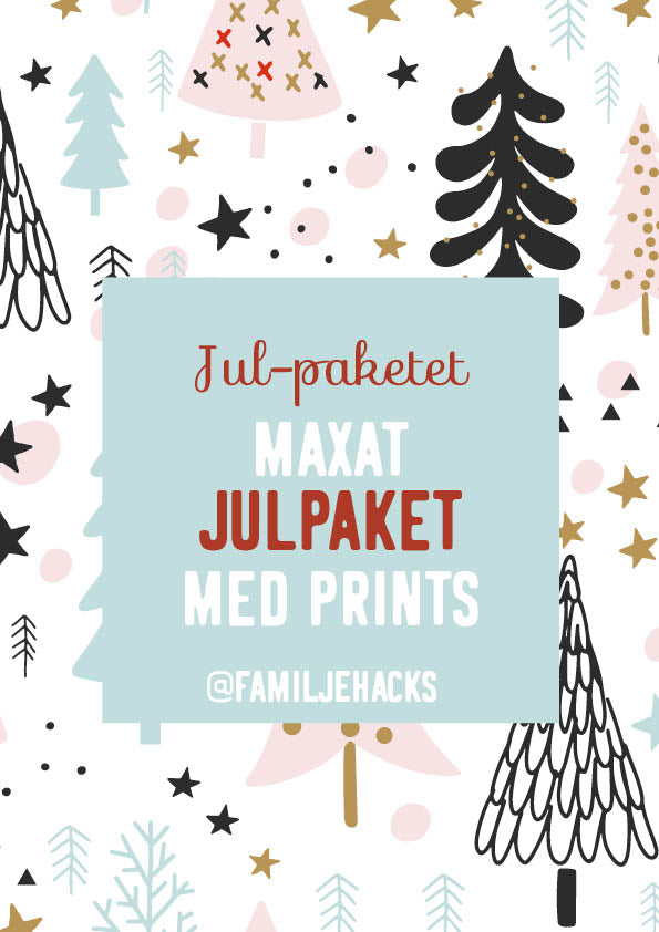 JUL & ADVENT 💥Storpack!💥 (PDF-format)